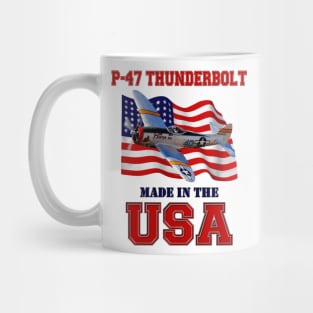 P-47 Thunderbolt Made in the USA Mug